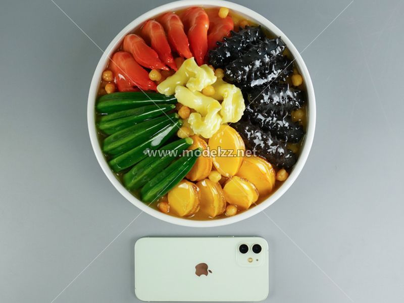 Sea Food and Poultry Simulation Food Model