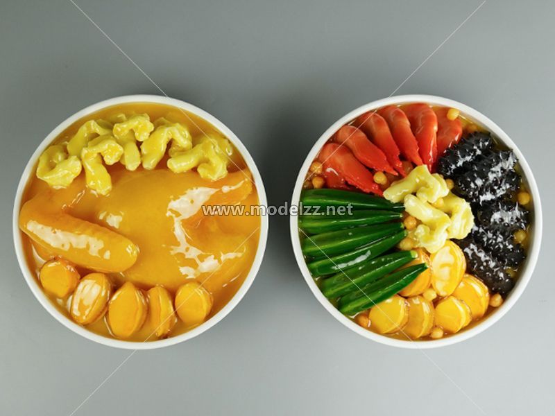 Sea Food and Poultry Simulation Food Model