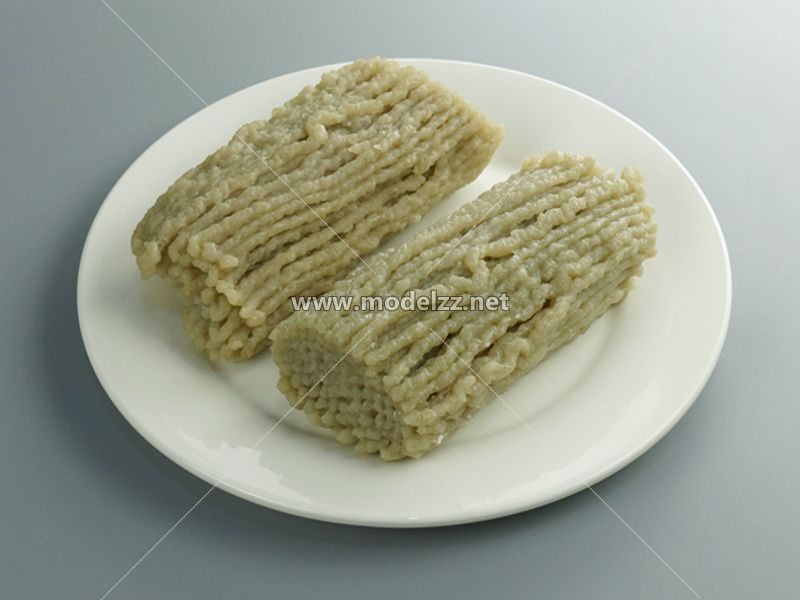 Grain Flour Food Simulation Food Model