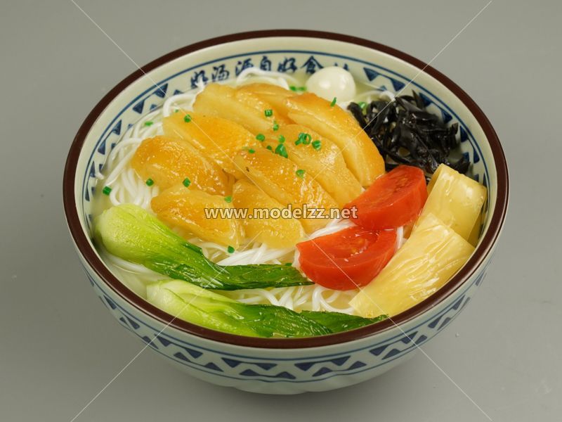 Rice Noodle Simulation Food Model 