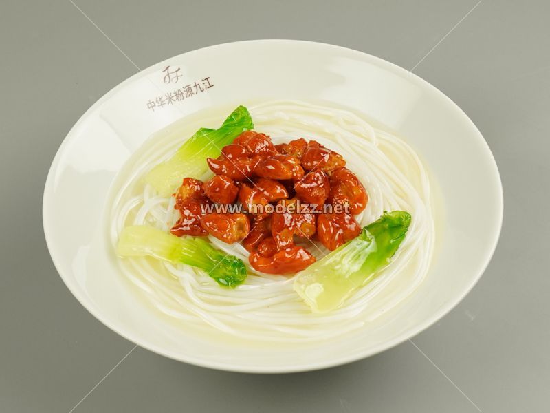 Rice Noodle Resin Plastic Food Models 