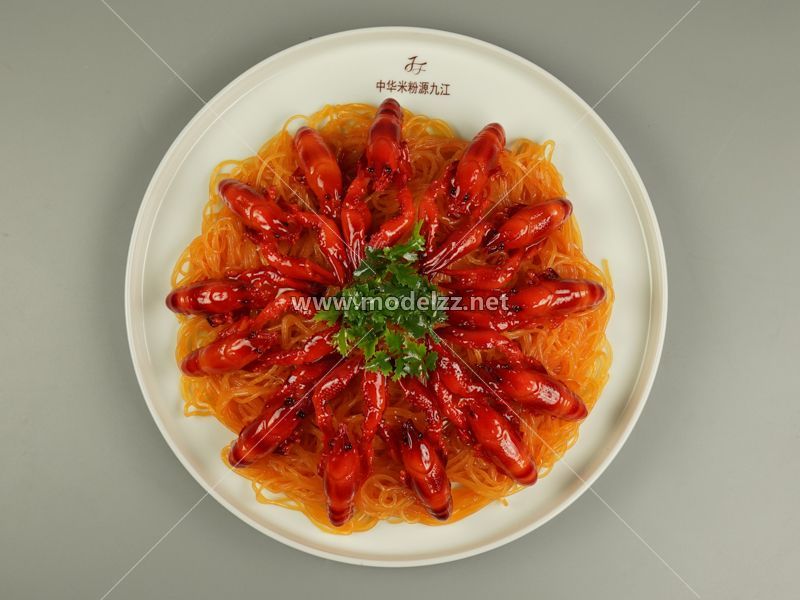 chicken lobster Rice Noodle Simulation Food Model