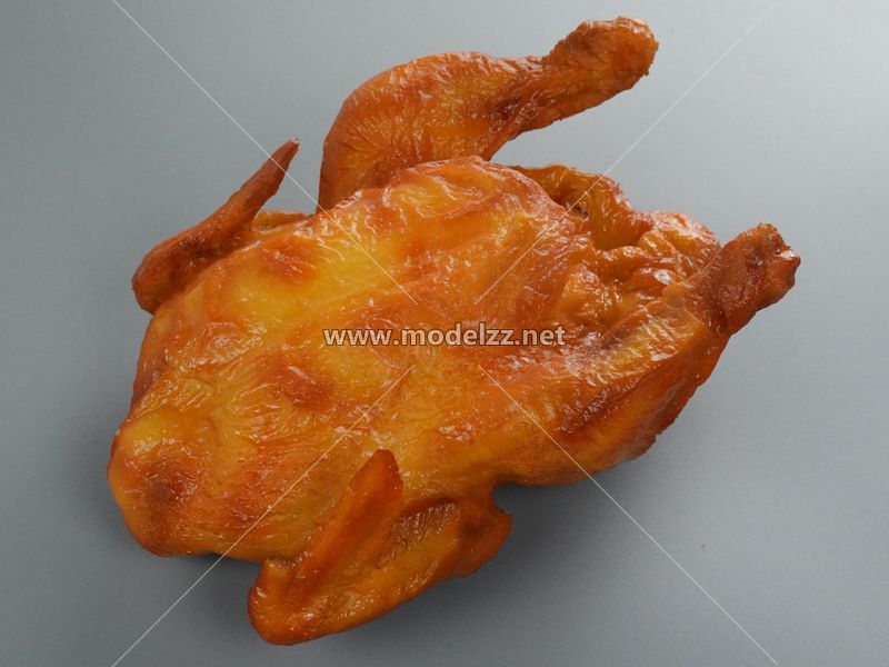 Roast Chicken Imitation Food Modern Art Sculpture