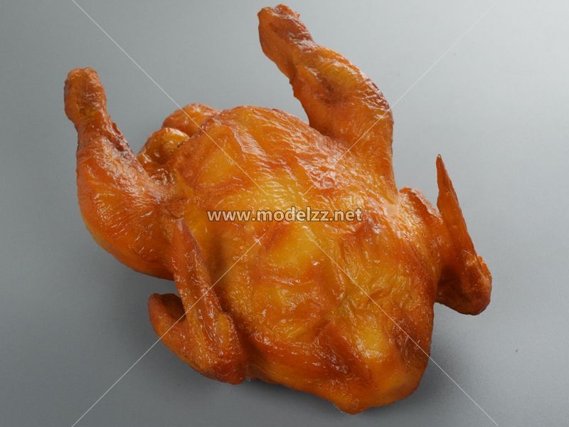 Roast Chicken Imitation Food Modern Art Sculpture