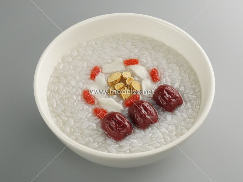 Porridge Imitation Simulation Food Model