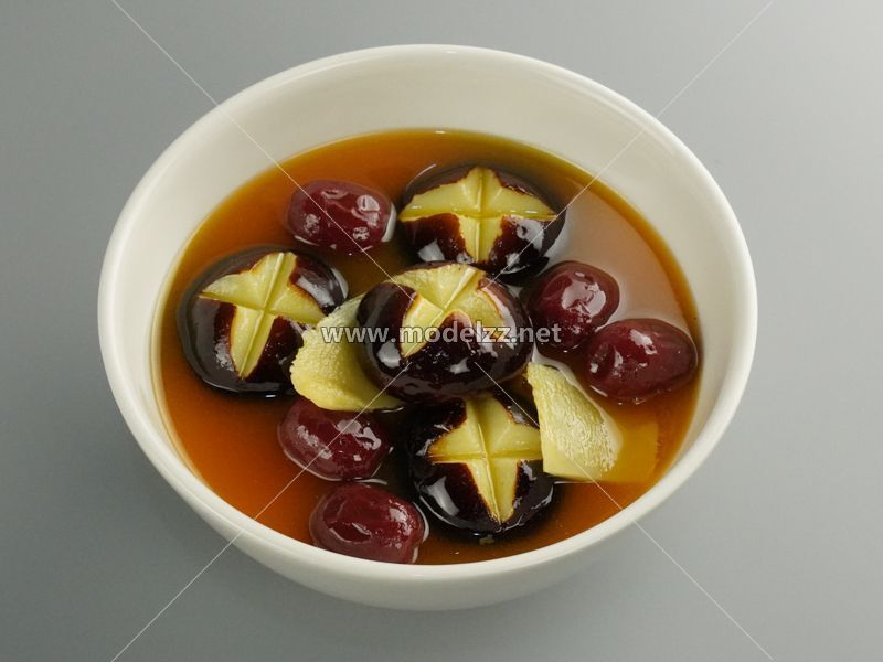 Porridge Imitation Simulation Food Model