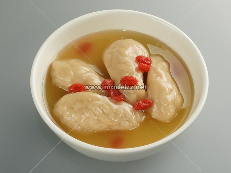 Porridge Imitation Simulation Food Model