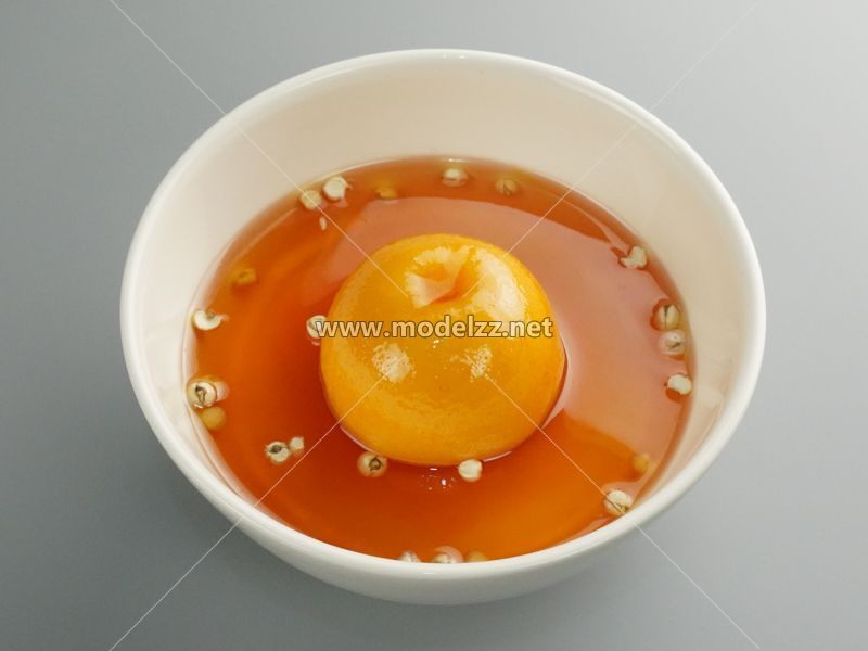 Porridge Imitation Simulation Food Model