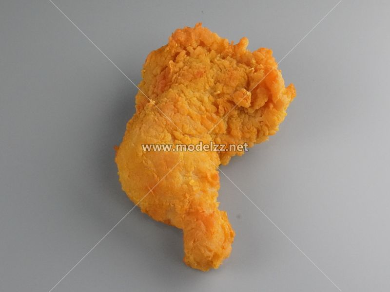 Chicken Dump stick Plastic Food Models