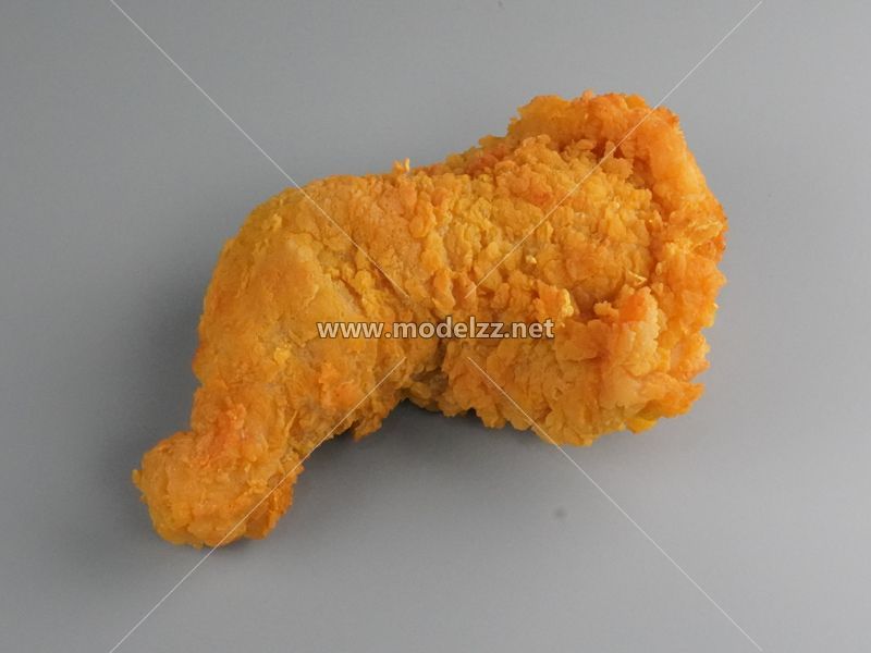 Chicken Dump stick Plastic Food Models