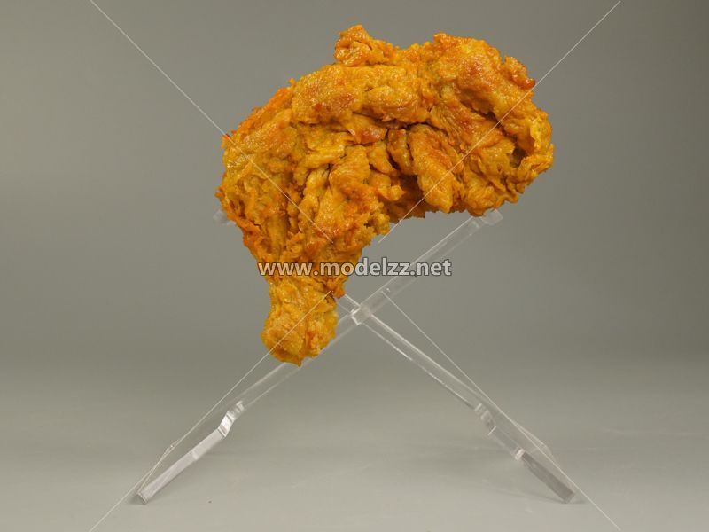 Chicken Dump stick Plastic Food Models