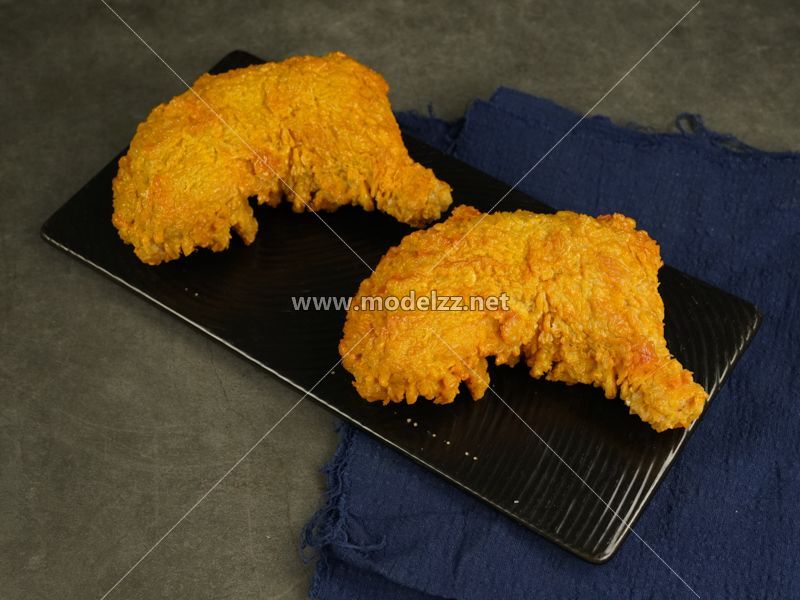 Chicken Dump stick Plastic Food Models