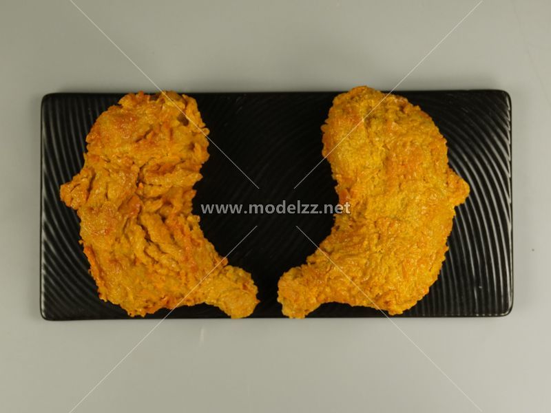 Chicken Dump stick Plastic Food Models