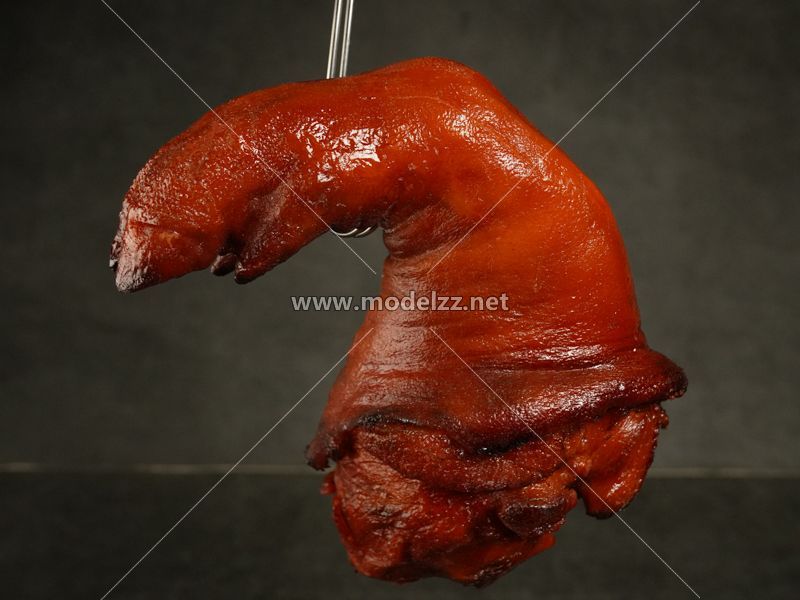 Vivid Pork Leg Simulation Food Model 