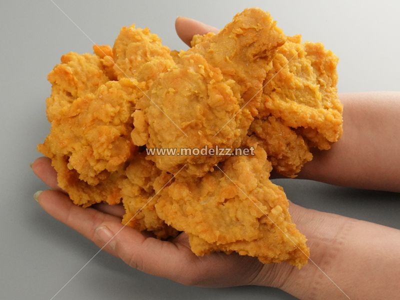 Chicken Nugget Simulation Food Model