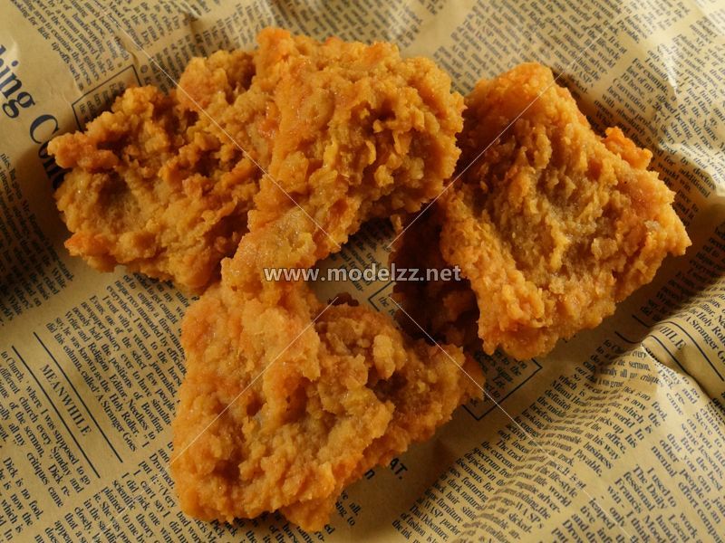Chicken Nugget Simulation Food Model