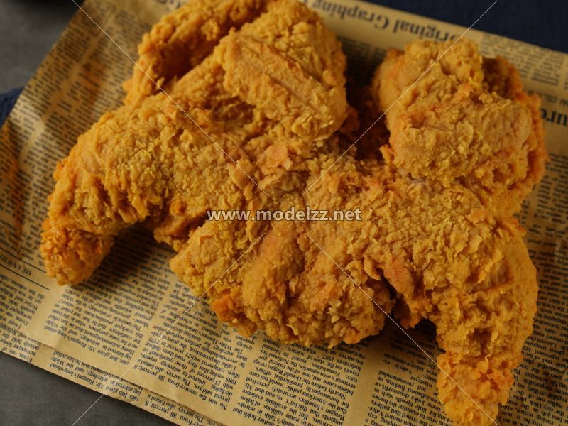 Chicken Cutlet Simulation Food Model