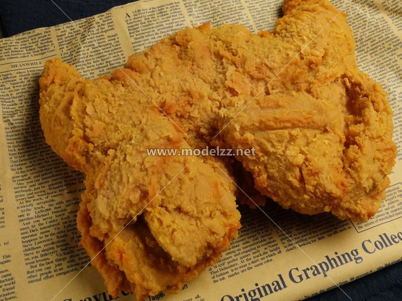 Chicken Cutlet Simulation Food Model