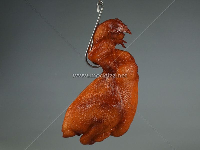 Traditional Food Braised Chicken Simulation Food Model