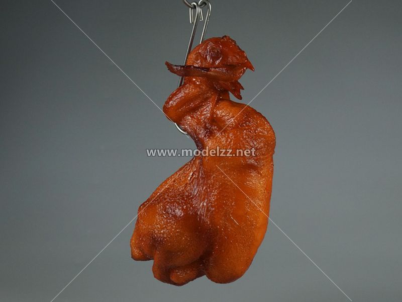 Traditional Food Braised Chicken Simulation Food Model