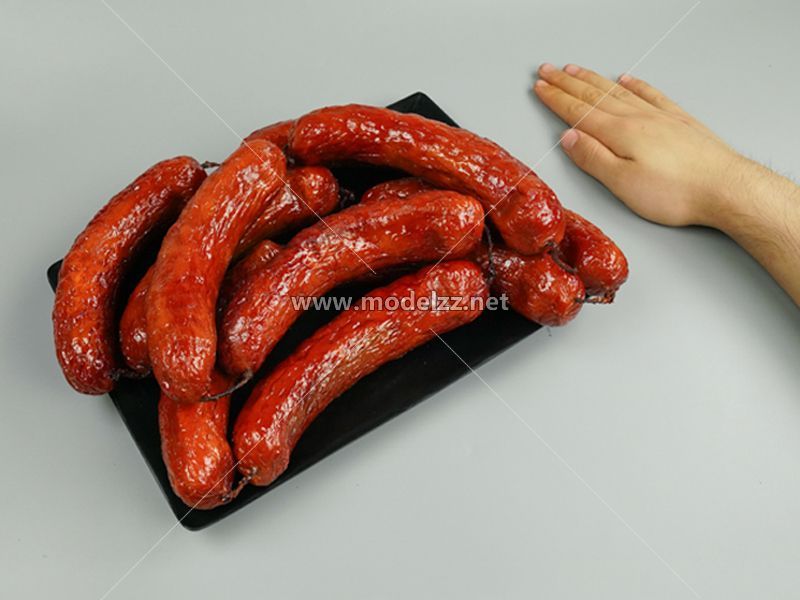 Sausage Plastic Food Models Food Sculpture