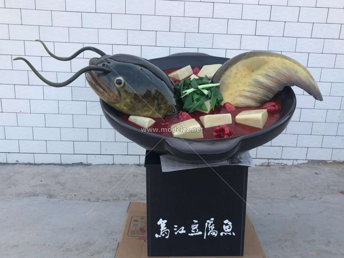 Fish Pot Imitation Food Plastic Food Models