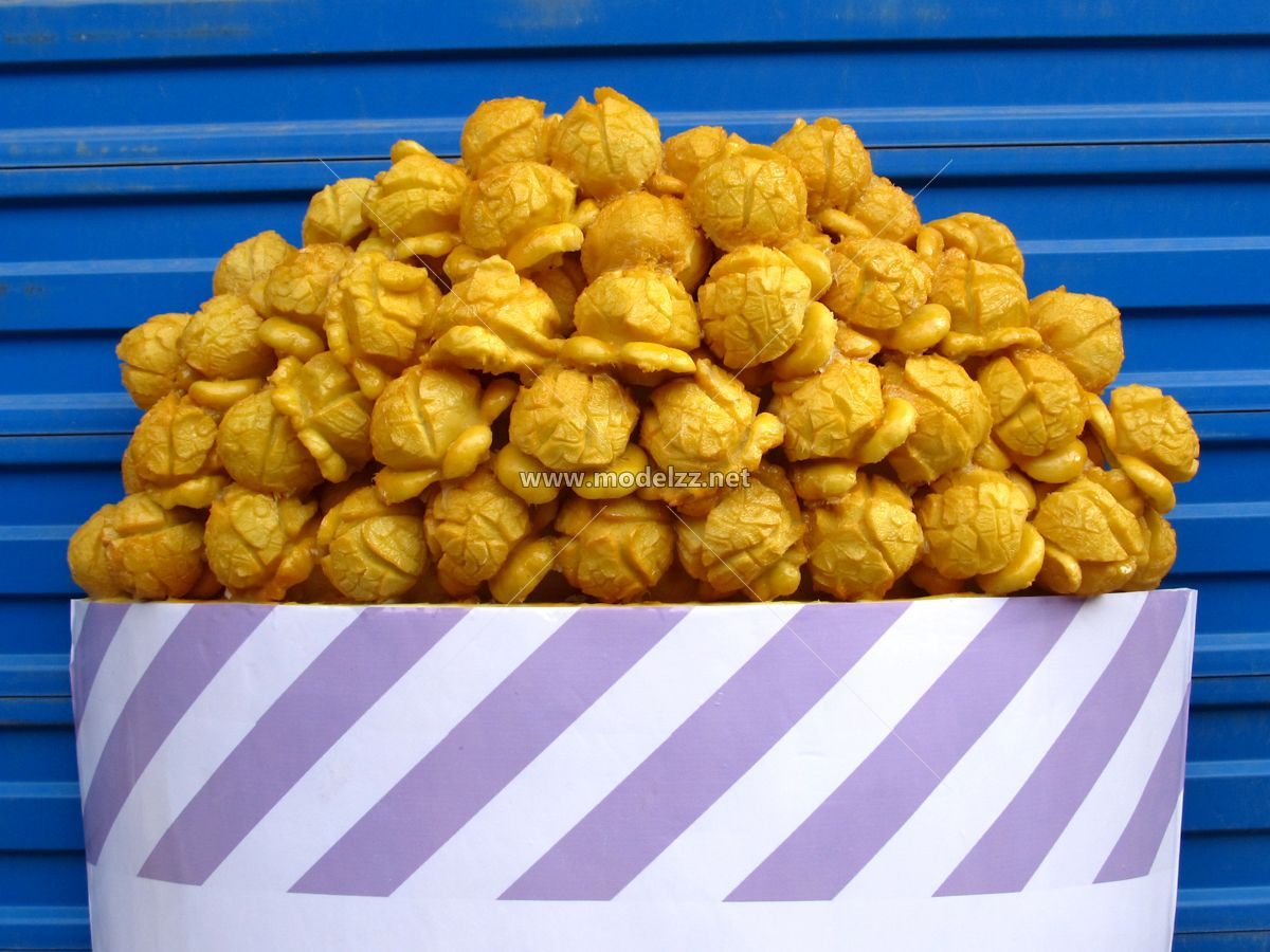 Popcorn Food Model Resin Art Custom Sculpture