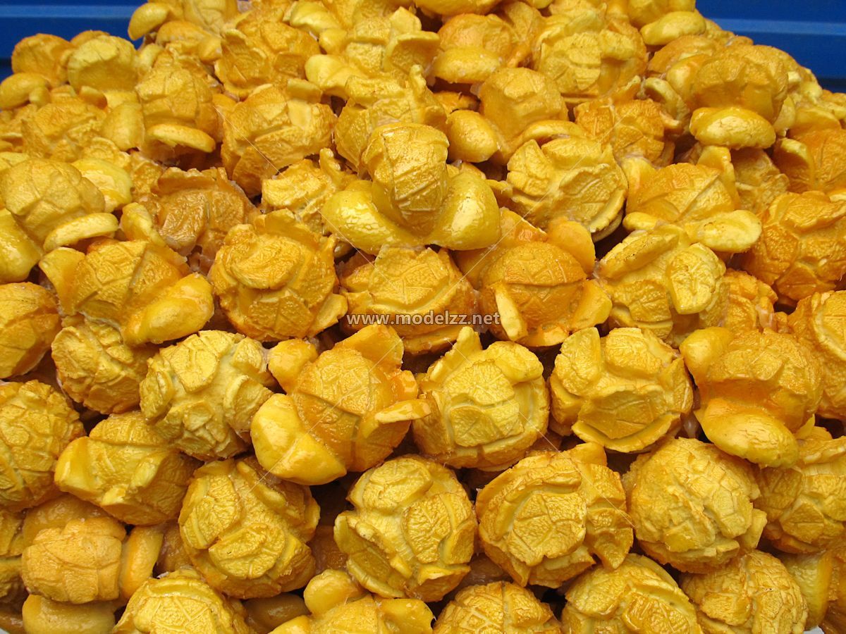 Popcorn Food Model Resin Art Custom Sculpture