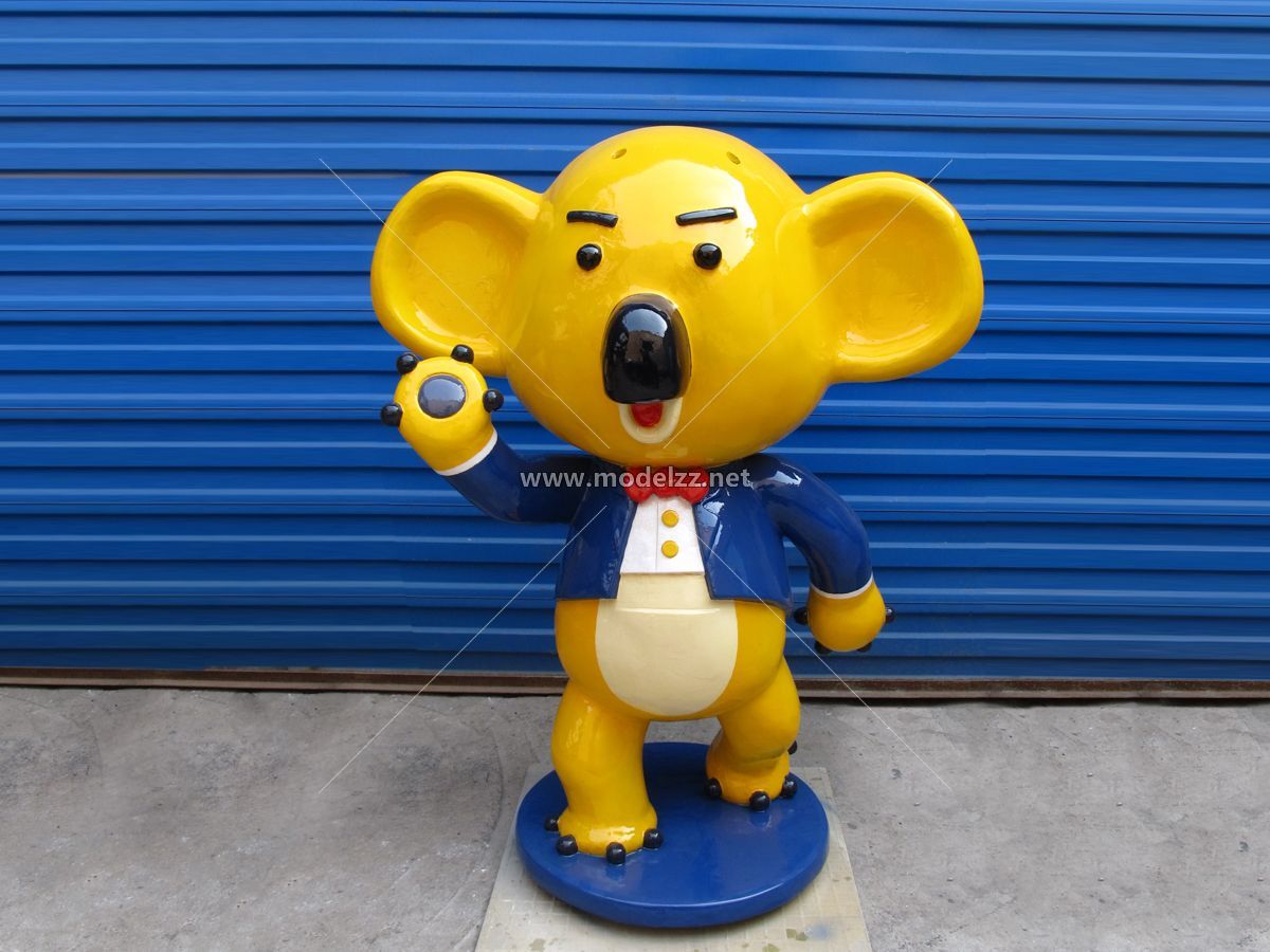 Cartoon Brown Bear Life size statues
