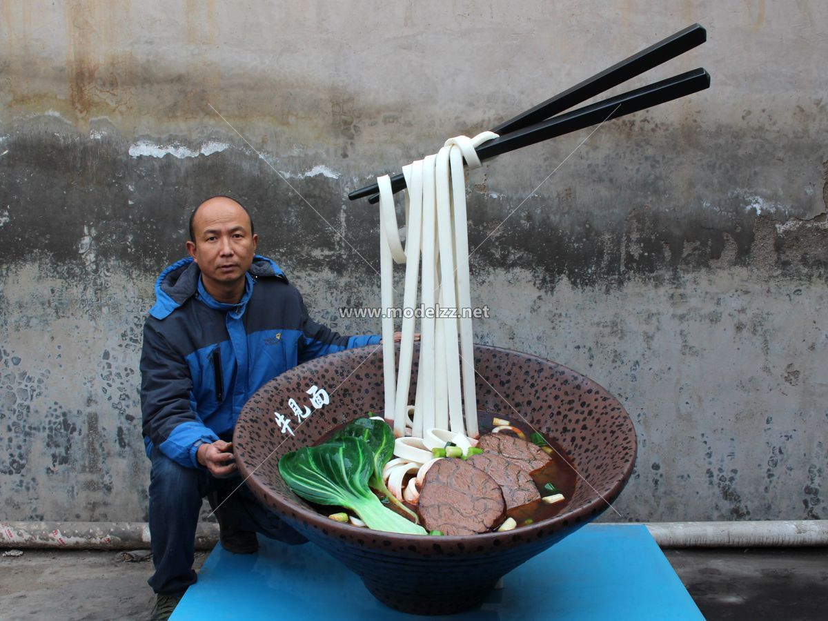  Noodle Plastic Food Models For Diner