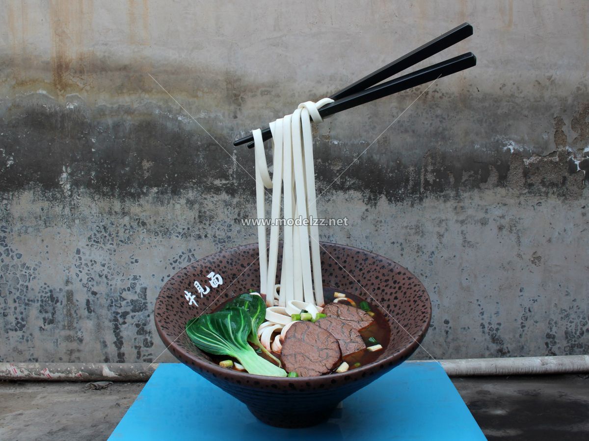  Noodle Plastic Food Models For Diner