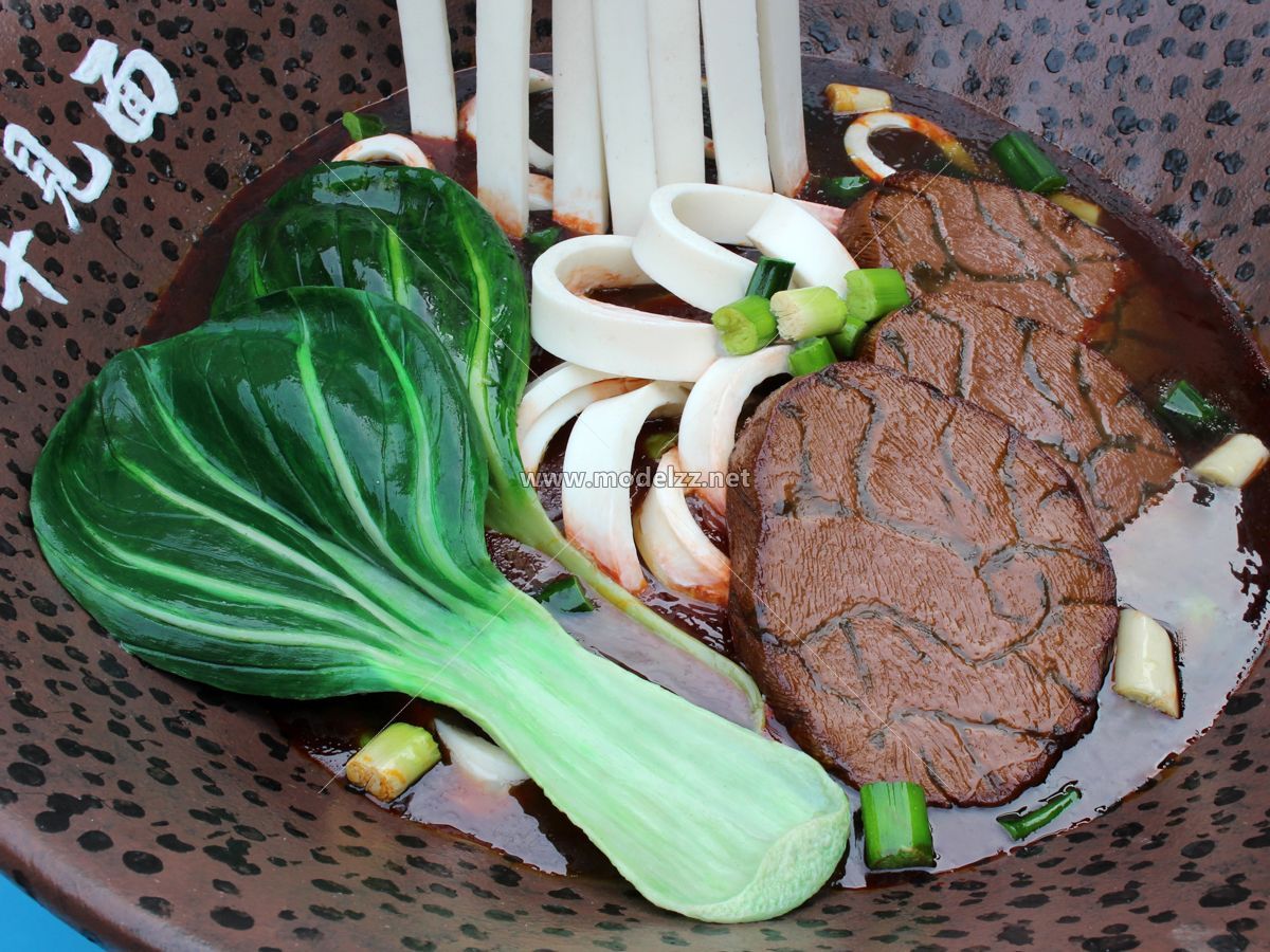  Noodle Plastic Food Models For Diner