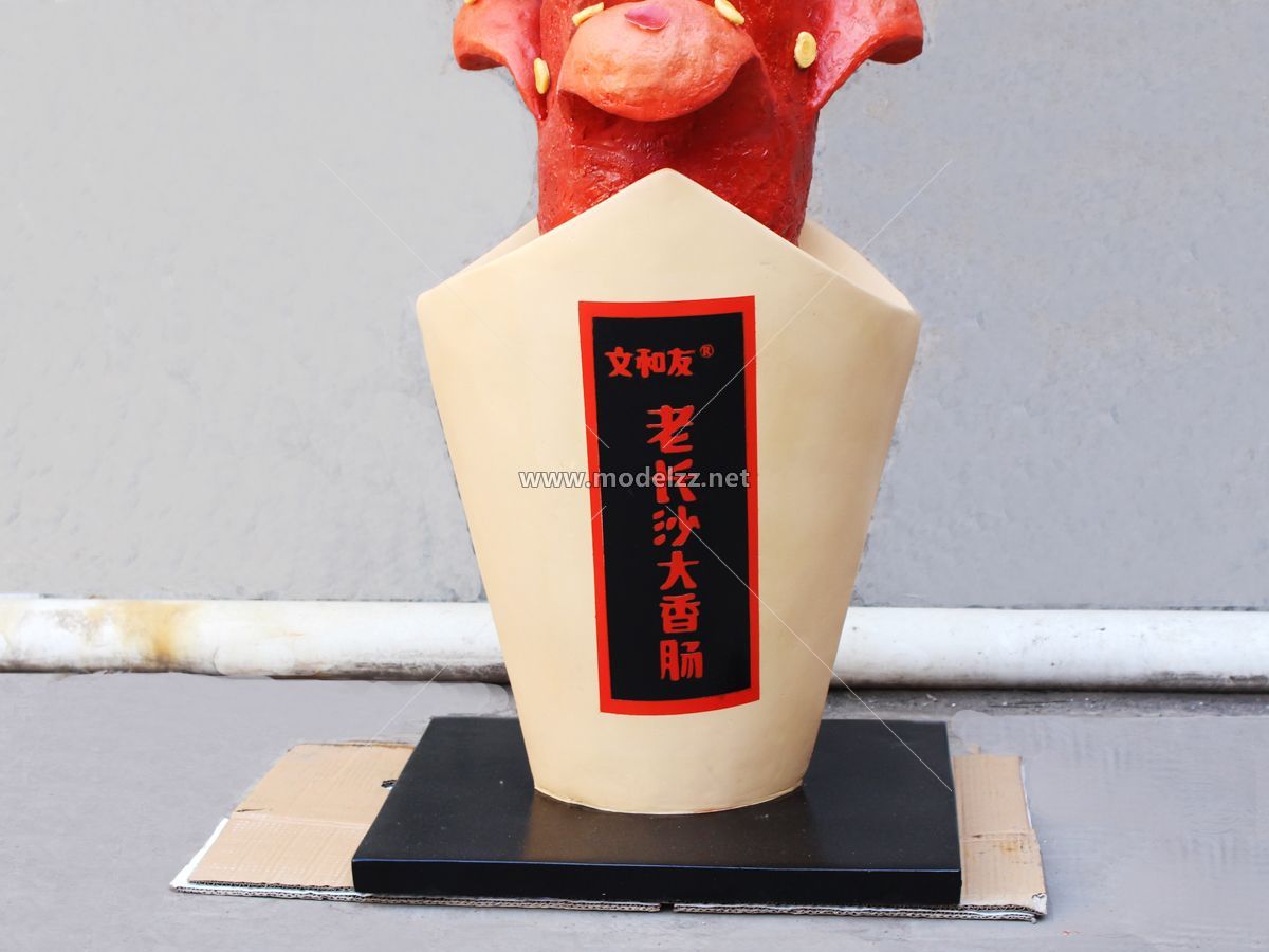 Big Sausage Imitation Food Plastic Food Models