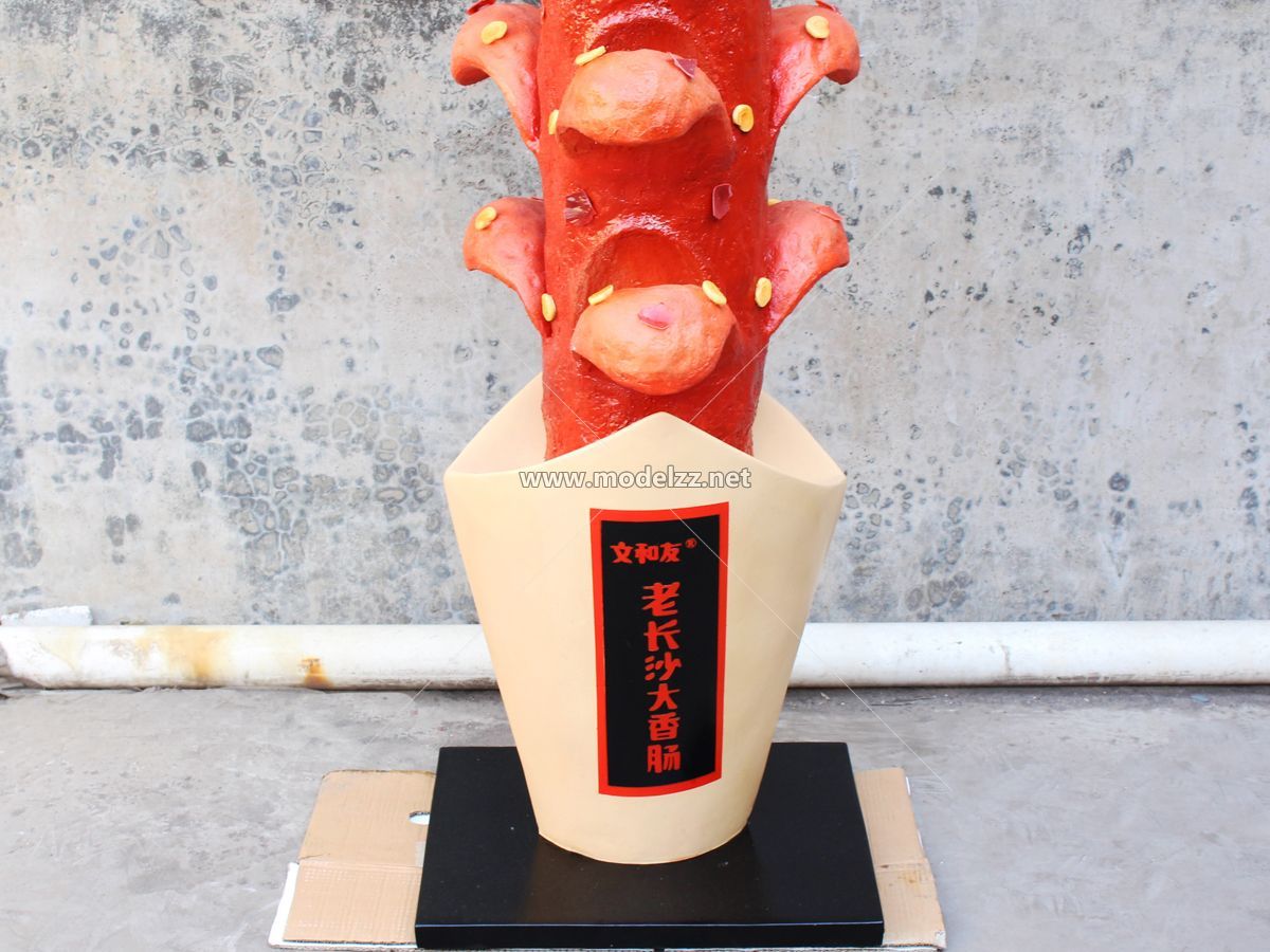 Big Sausage Imitation Food Plastic Food Models