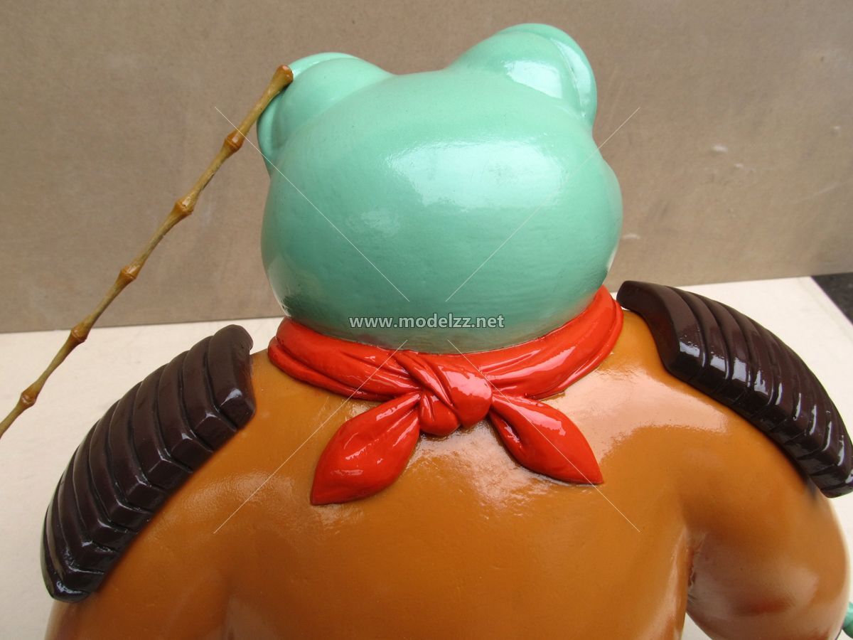 Cartoon Frog Animal Sculpture