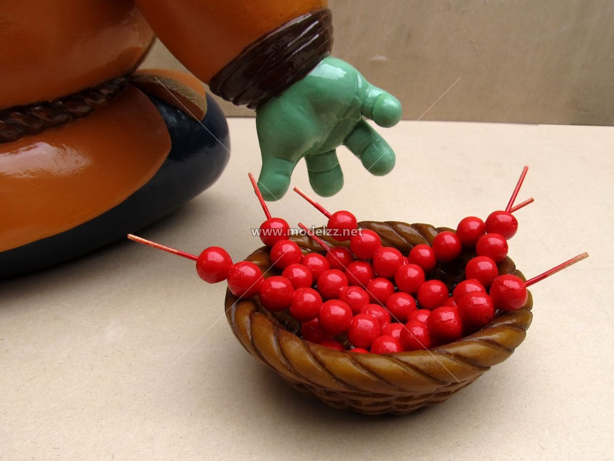 Cartoon Frog Animal Sculpture