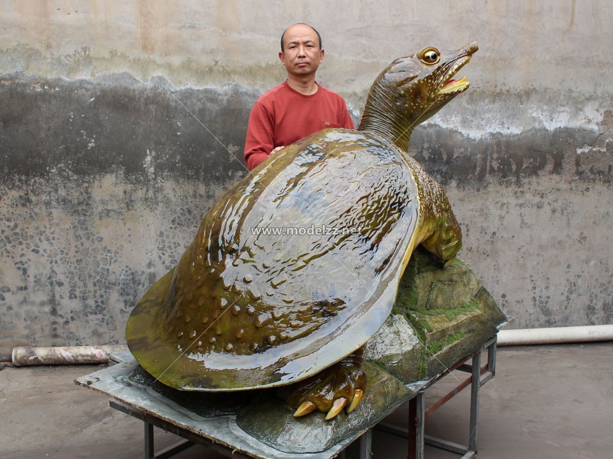 Turtle Animal Sculpture FRP Animal Sculpture