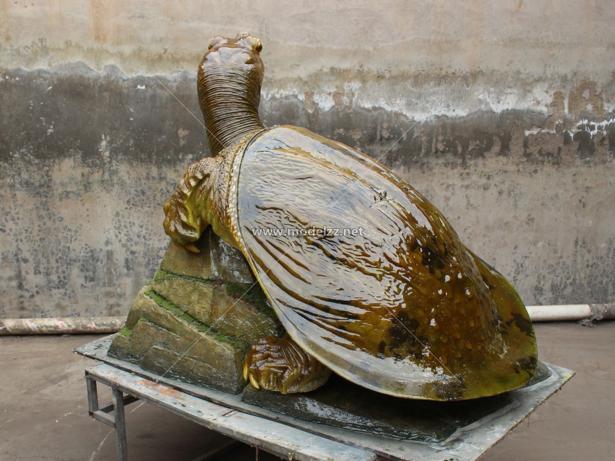 Turtle Animal Sculpture FRP Animal Sculpture