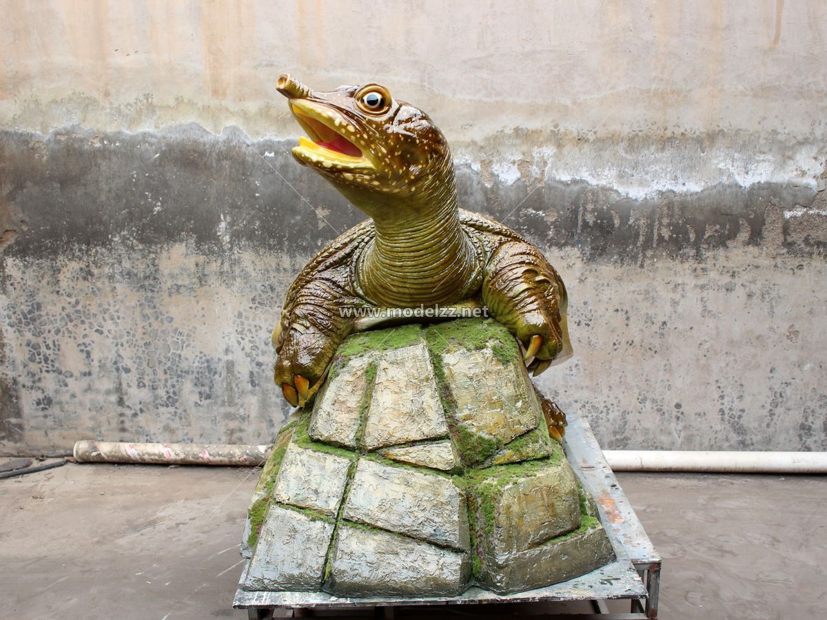 Turtle Animal Sculpture FRP Animal Sculpture