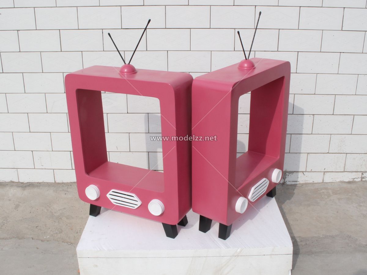 Creative Shopping Mall Resin Art Display FRO Sculpture