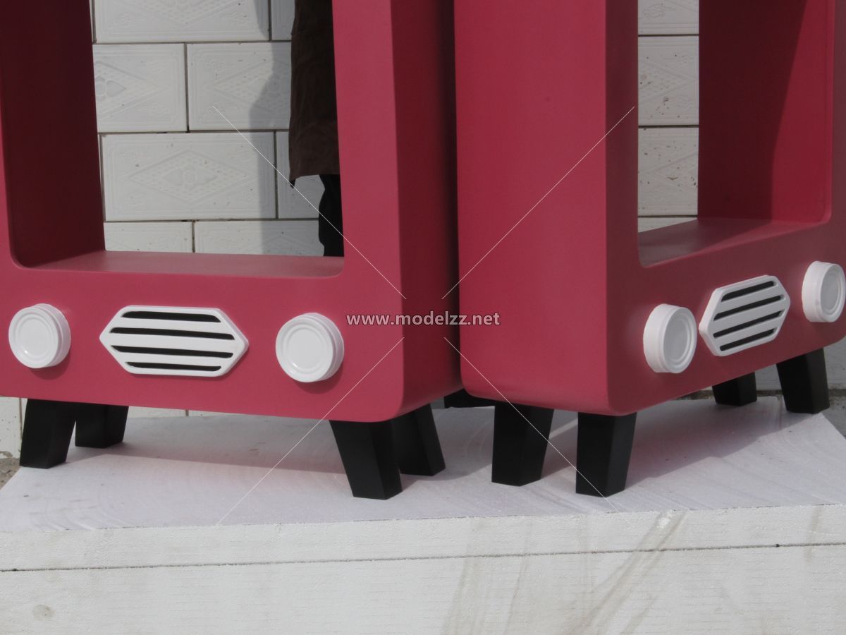 Creative Shopping Mall Resin Art Display FRO Sculpture
