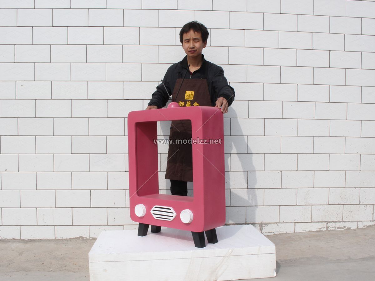 Creative Shopping Mall Resin Art Display FRO Sculpture