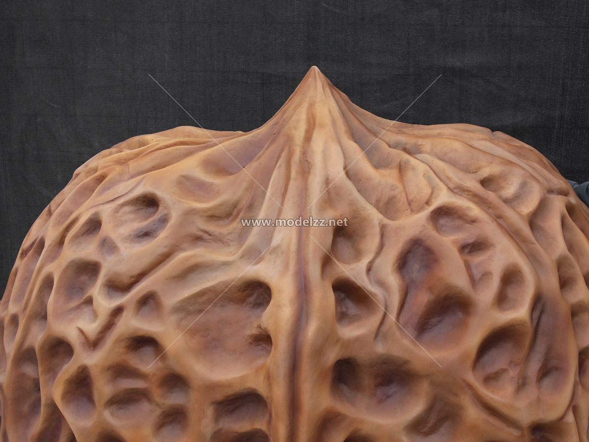 1.5M Giant Walnut Snack Shop Resin Art