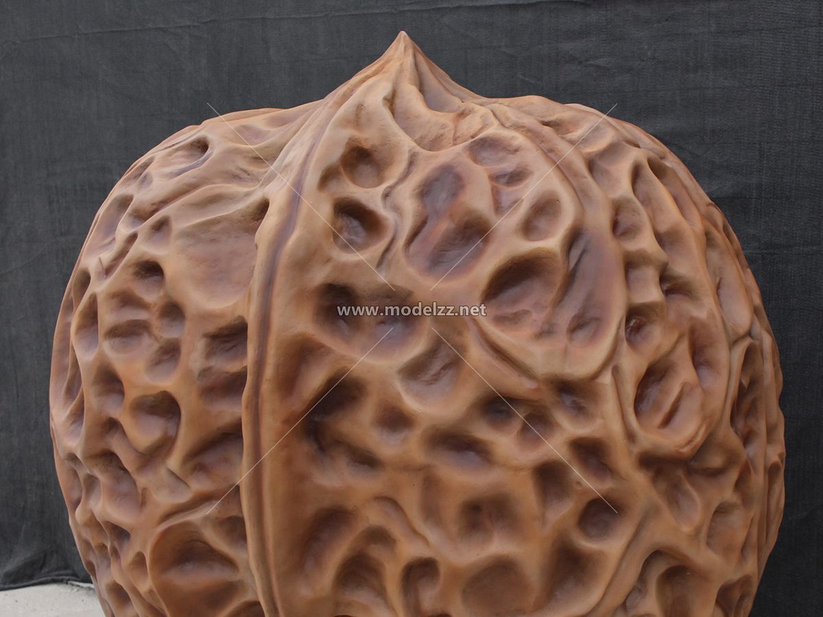 1.5M Giant Walnut Snack Shop Resin Art