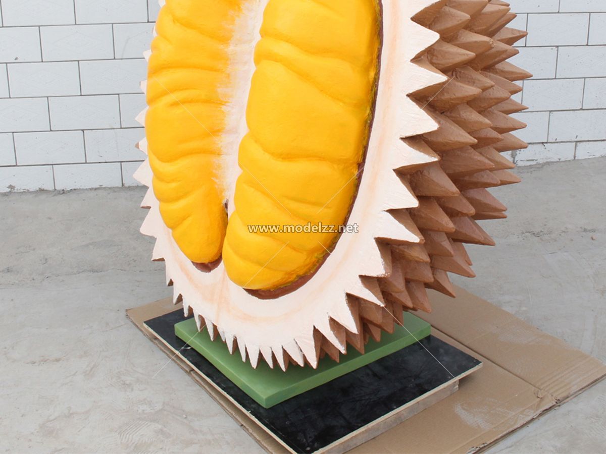 1.6m Fruit Durian Resin Art Shopping Mall Display