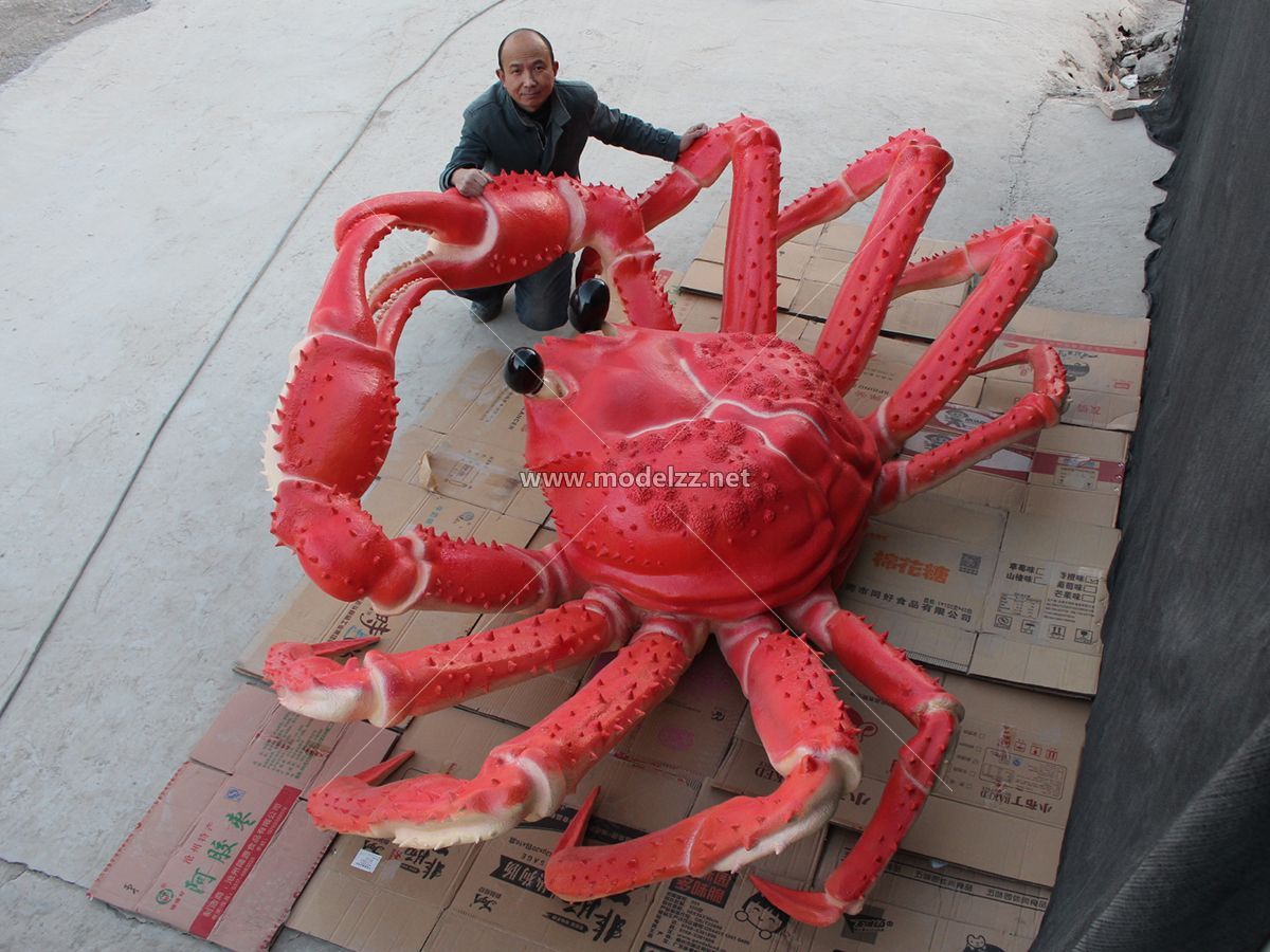 Crab Stainless Steel Animal Sculpture