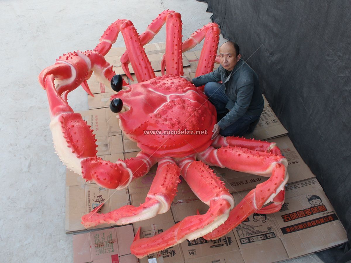 Crab Stainless Steel Animal Sculpture