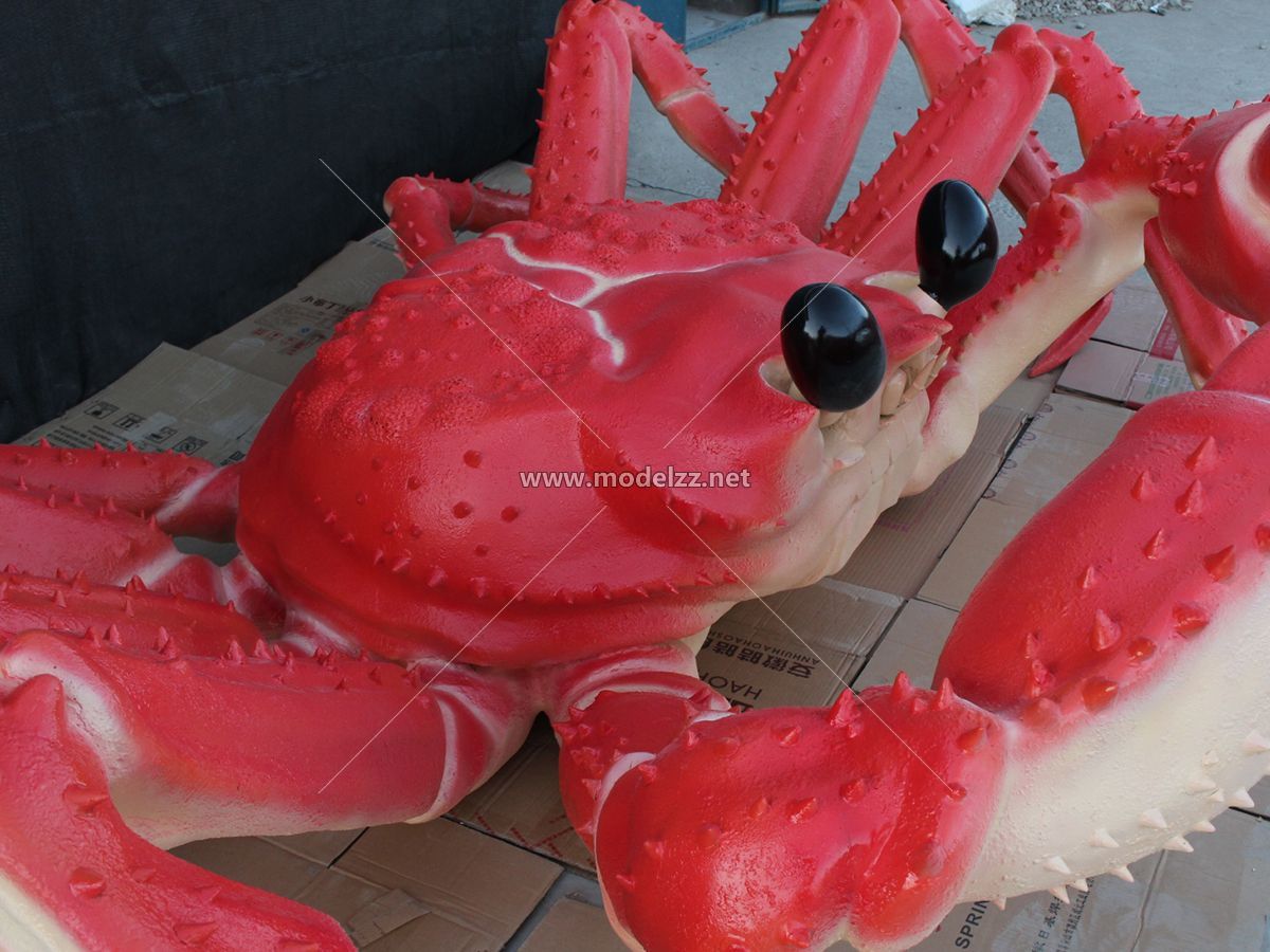 Crab Stainless Steel Animal Sculpture
