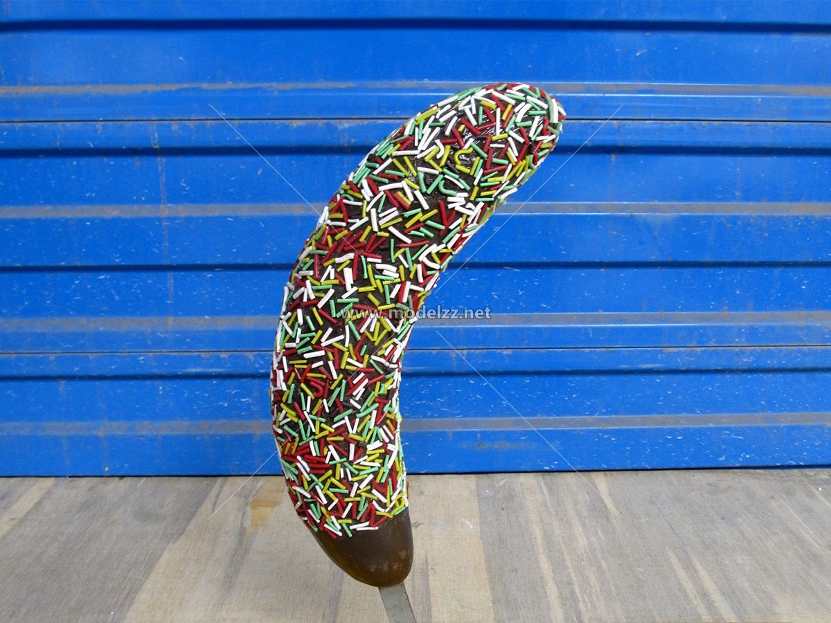 Fruit Bananas Resin Art Display Statues
