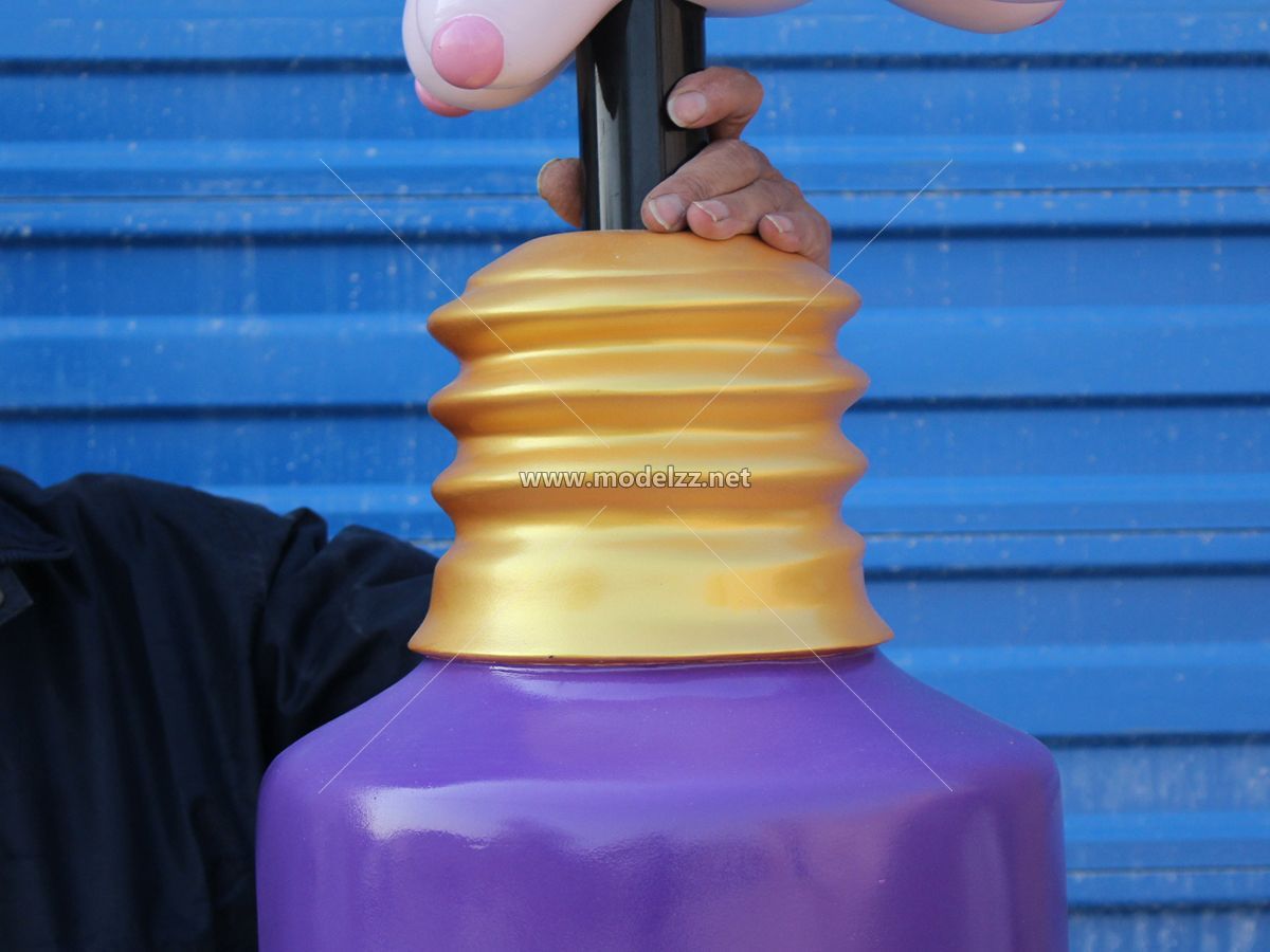 Fiberglass Bulb Art Display Resin Art
